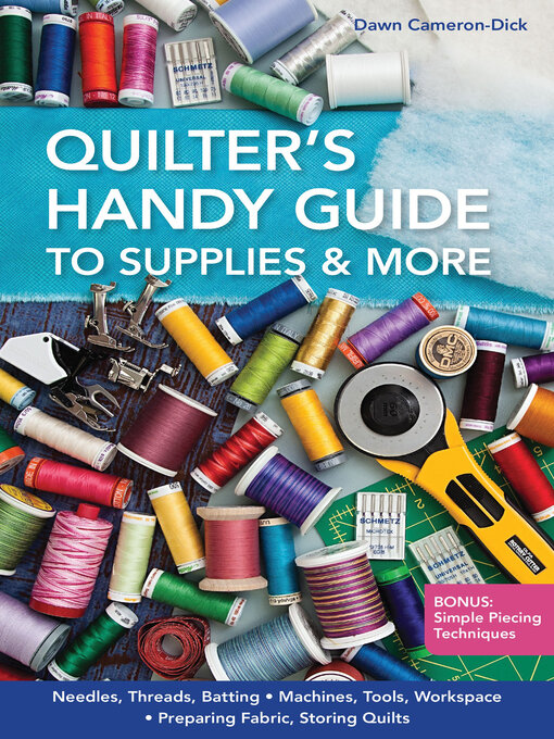 Title details for Quilter's Handy Guide to Supplies by Dawn Cameron-Dick - Available